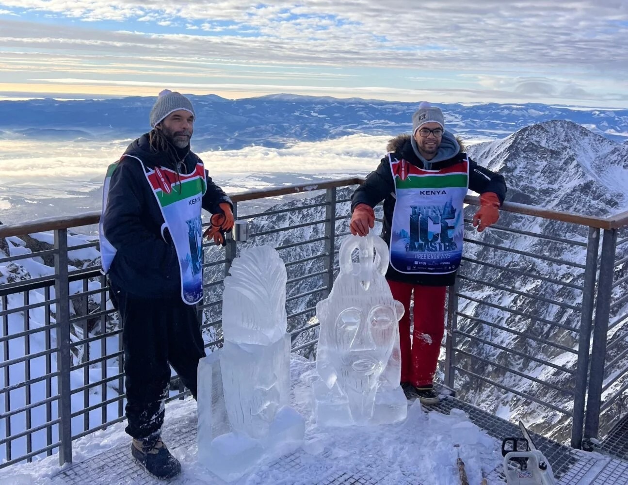 Reprezentanti Kene na Lomnickom štíte